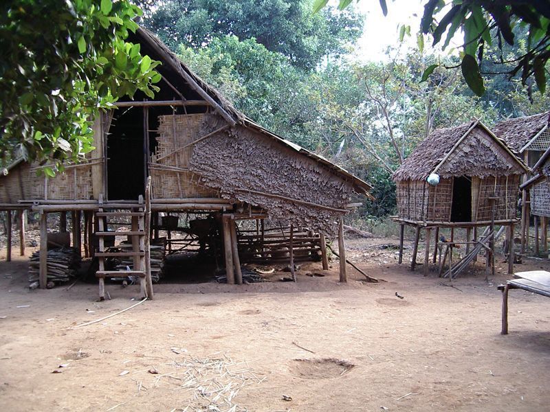 Ratanakiri-casas- camboya