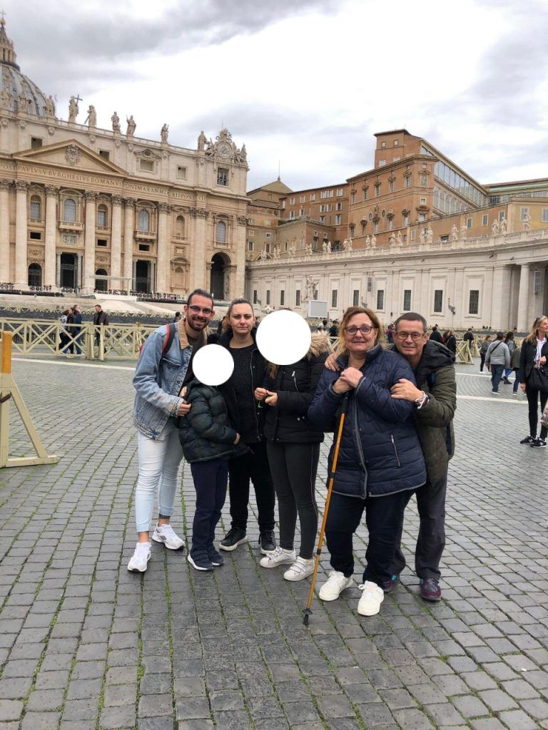Familia Plasencia x7 – Roma – Octubre 2019